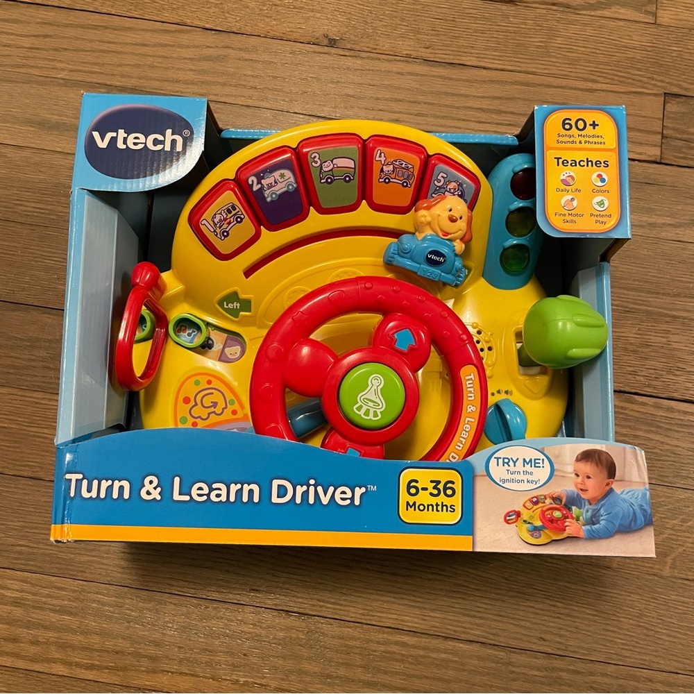 VTECH Turn & Learn Driver Toy - Picture 6 of 8